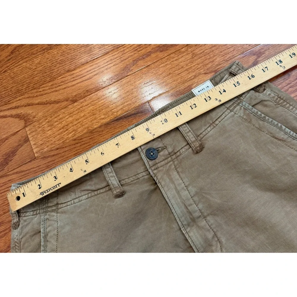 New Abercrombie & Fitch Regulation Officer Shorts VB-5 Mens 32 Brown Chino 5